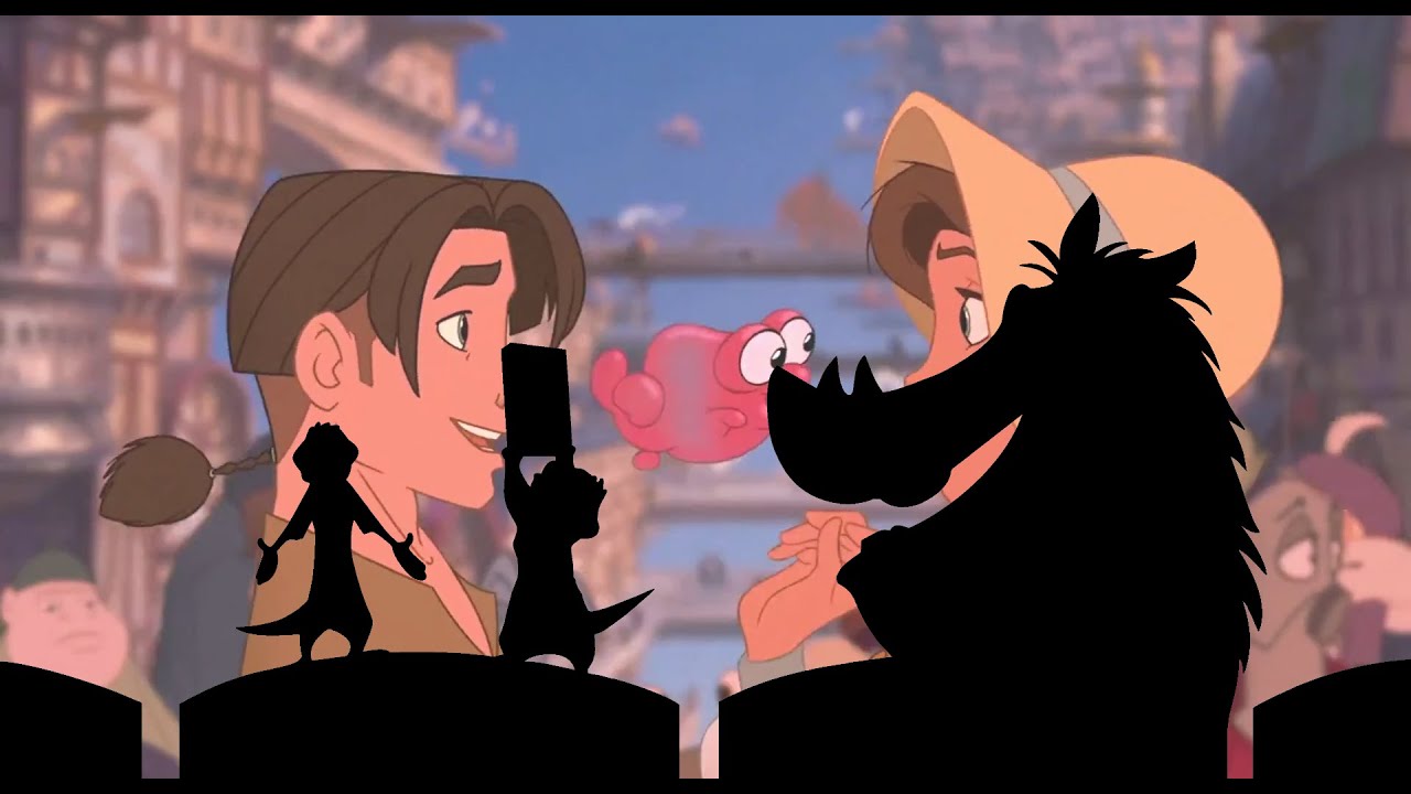 Timon and Pumbaa Rewind Treasure Planet