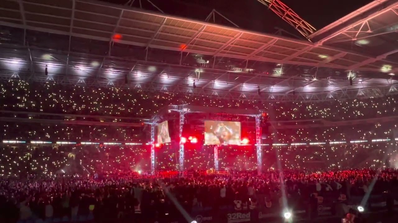 Tyson Fury Ring Walk - Wembley Stadium