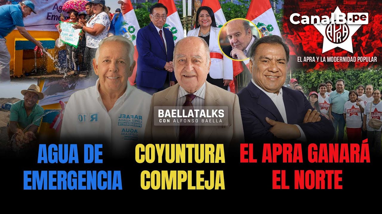 #Baellatalks. Invitados: Javier Cipriani, Ántero Flores-Aráoz y Javier Velásquez Quesquén.