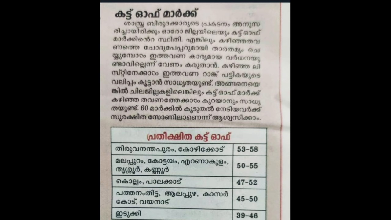 UP - Teacher  expected Cut off🙄☝️@KaathusPscBullet