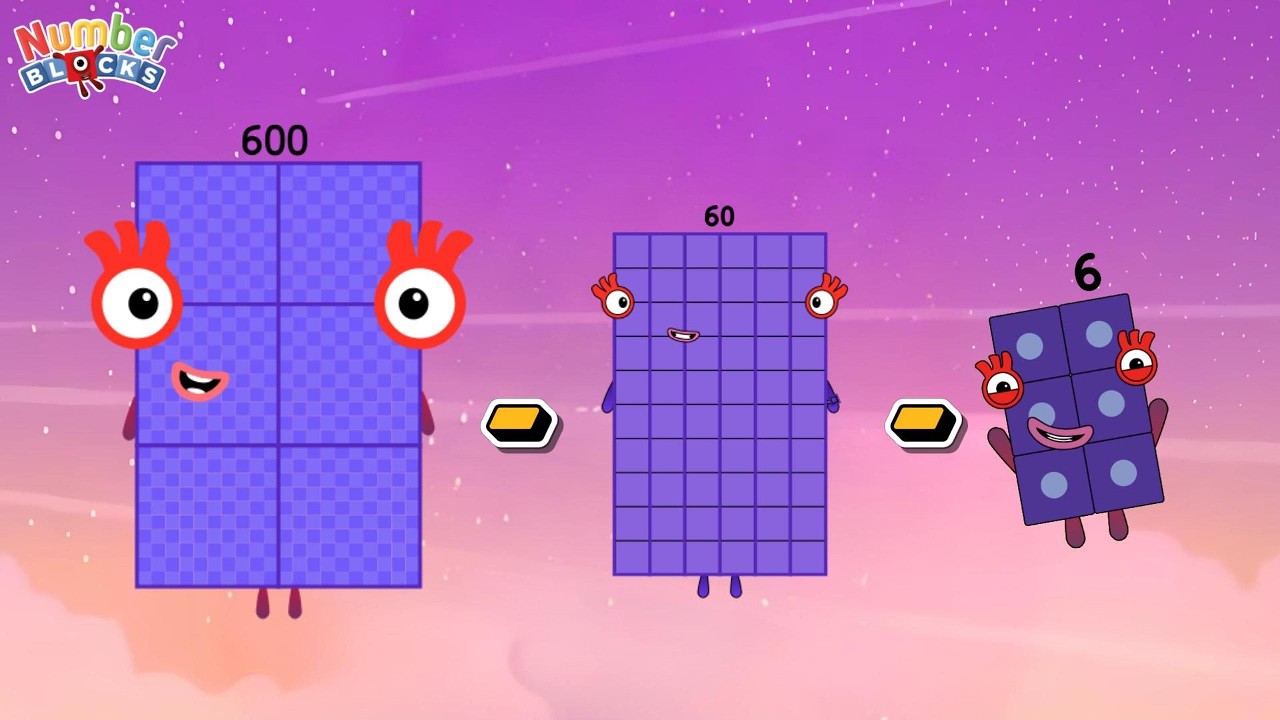 ВЫЧИТАНИЕ 3 ЧИСЕЛ ОТ НАИБОЛЬШЕГО К НАИМЕНЬШЕМУ | ВЫЧИТАНИЕ В NUMBERBLOCKS | COLORART_ID