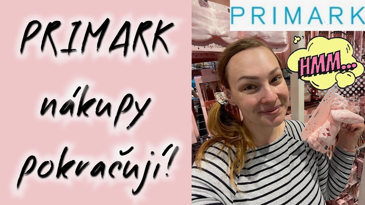 Kosmetika PRIMARK! Pojďte se mnou NAKUPOVAT! Koupelové bomby, kosmetika a další radosti🌸🌺