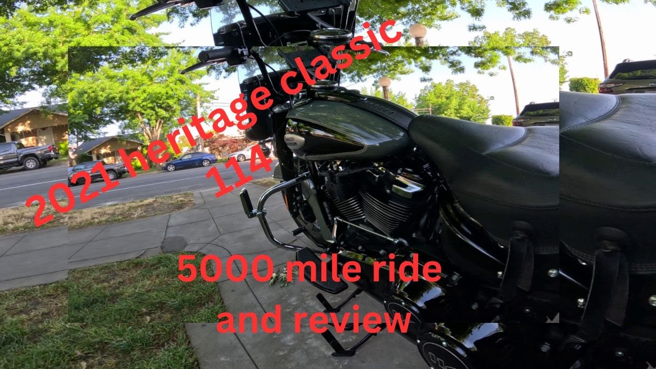 2021 Harley Davidson Heritage Classic 114 5000-mile ride and review