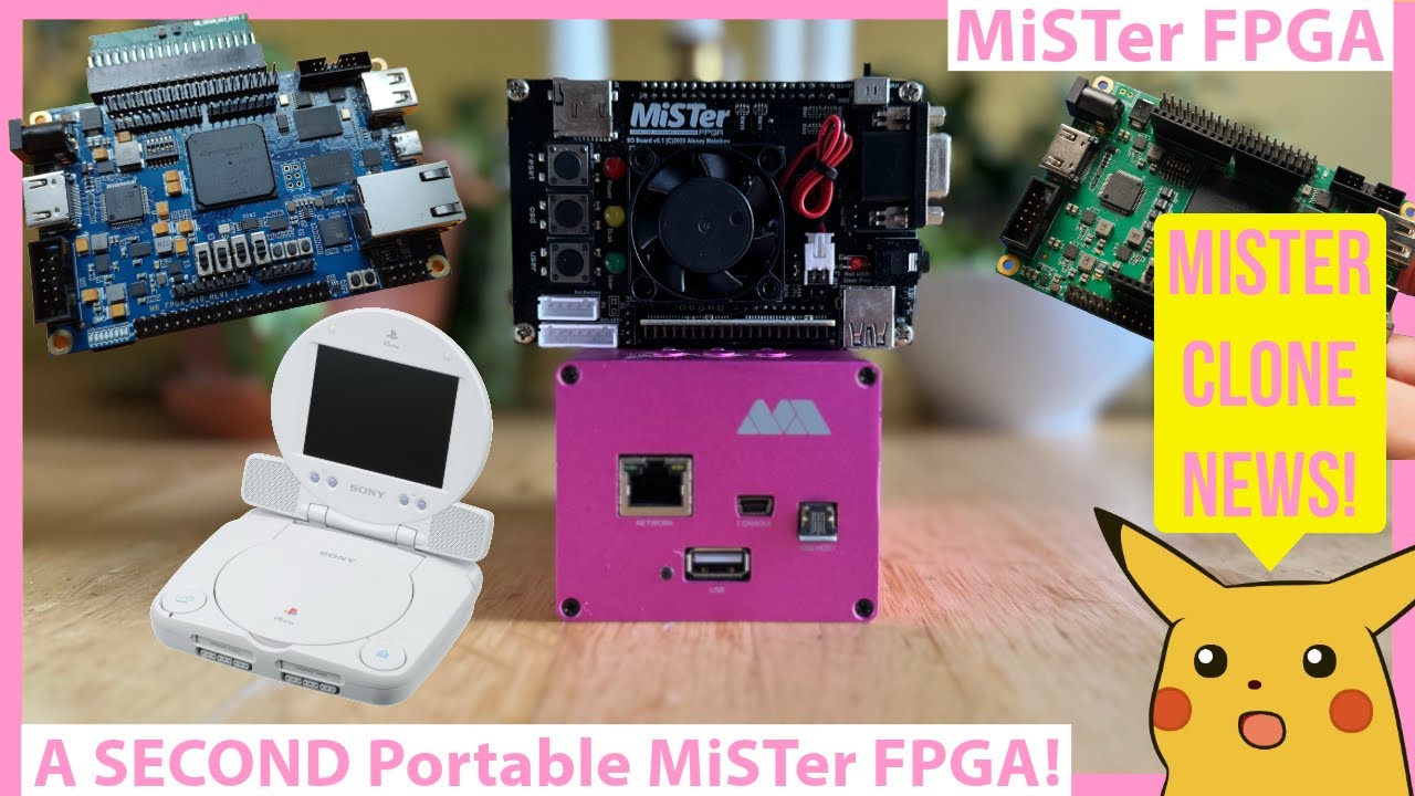A SECOND Portable MiSTer FPGA! New Taki Udon Clone MiSTer Details!