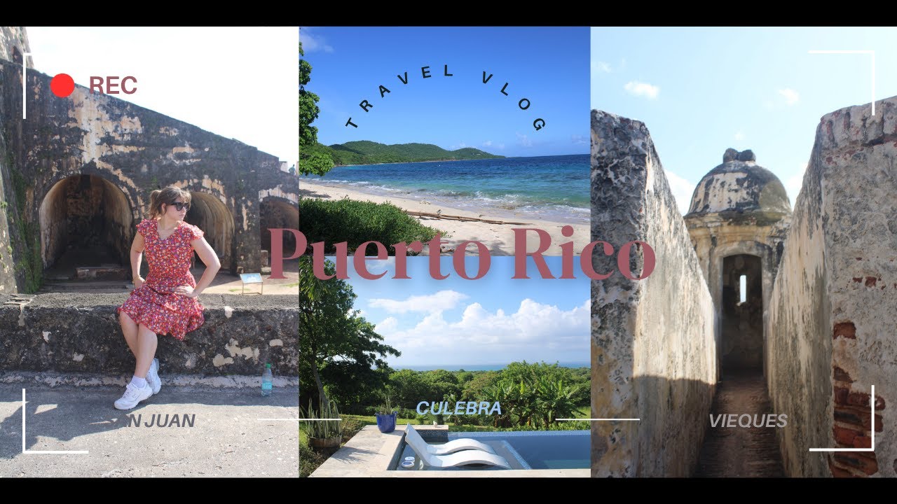 Puerto Rico travel vlog 2025 | San Juan | Culebra | Vieques