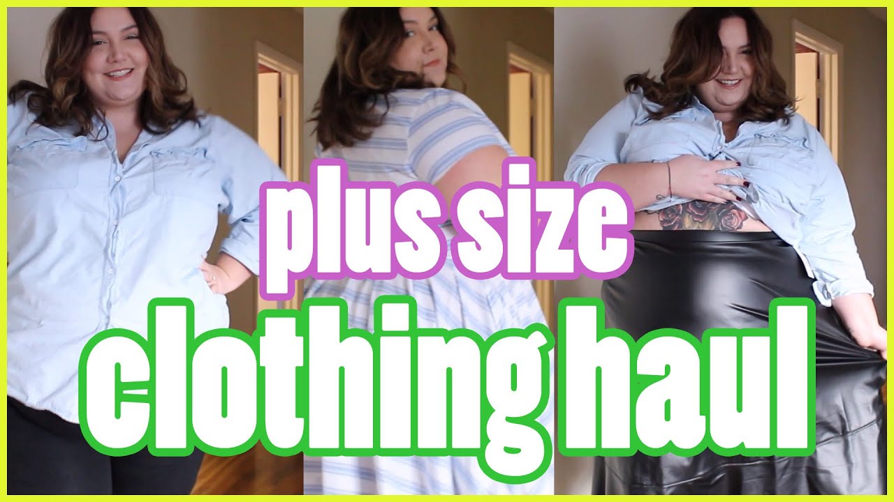 PLUS SIZE CLOTHING HAUL ft. Eshakti and Fashion To Figure