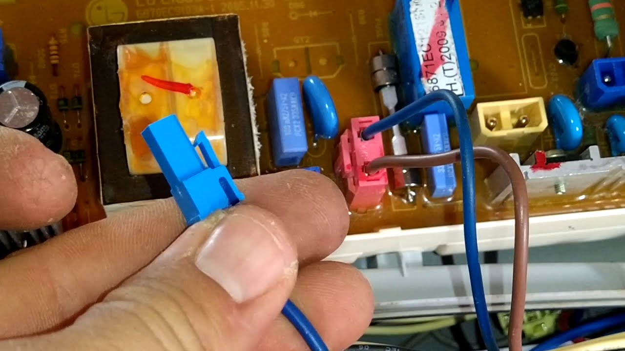 Cómo hacer funcionar una Lavadora sin tarjeta electrónica - prueba de encendido de lavadora