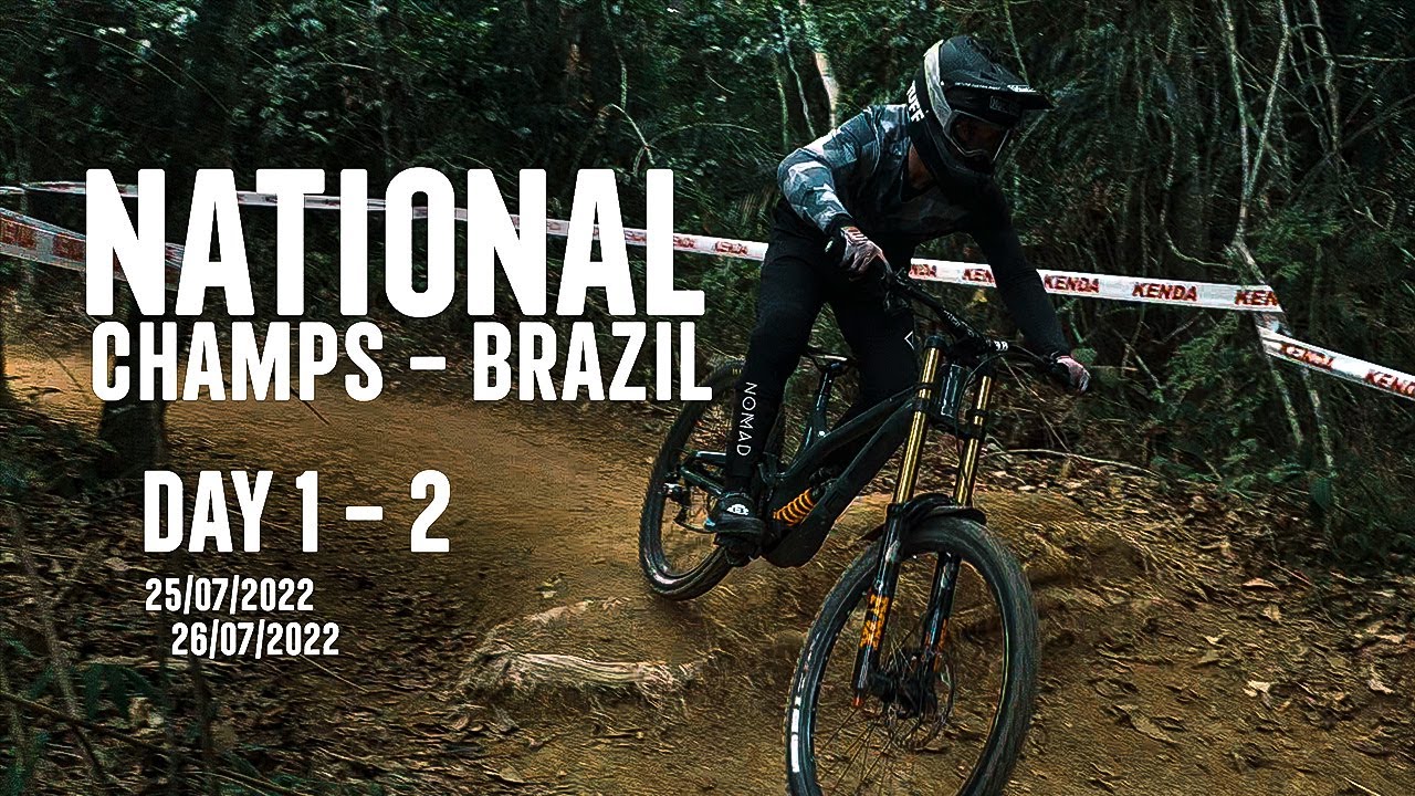 MUITA POEIRA!! Campeonato Brasileiro de Downhill - SIMÃO PEREIRA/MG
