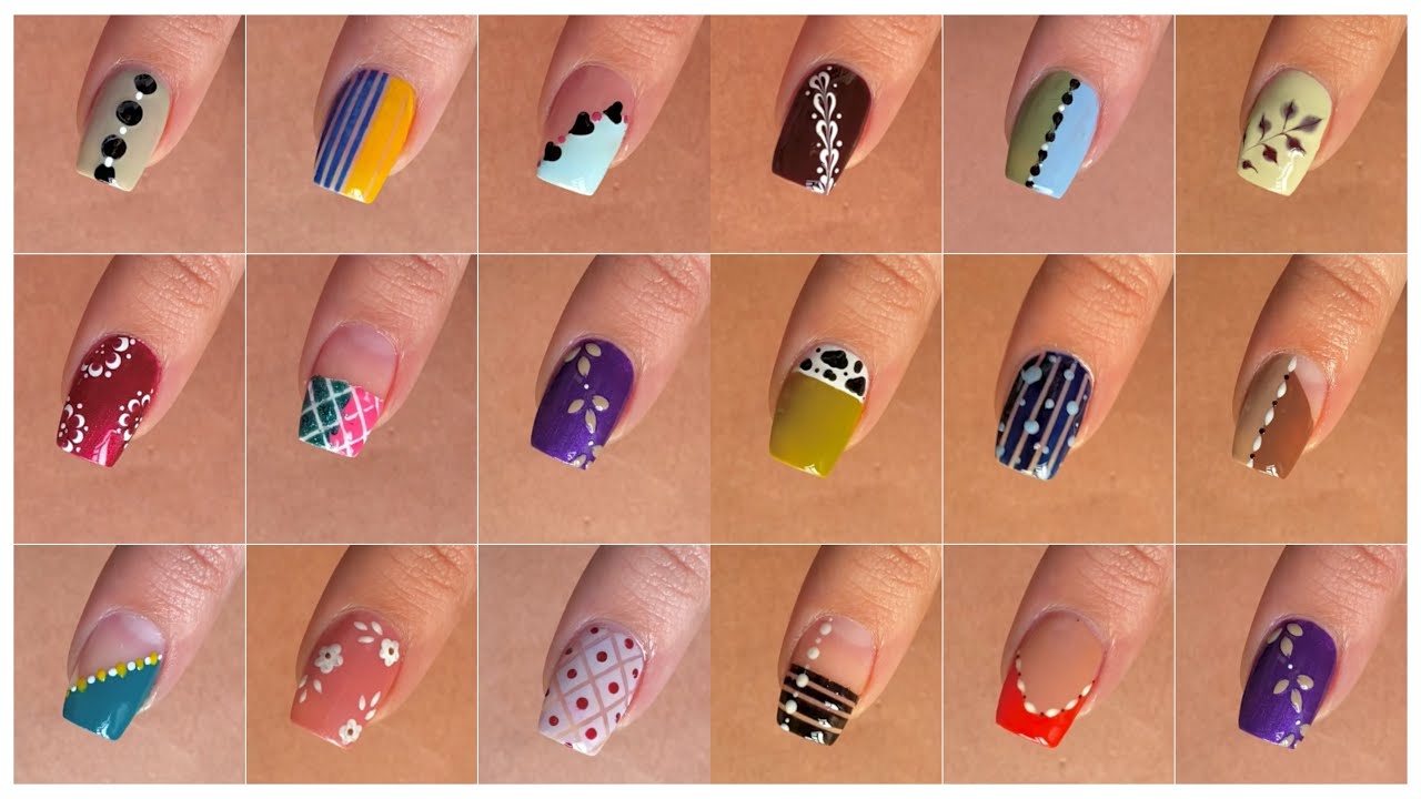 30+ Easy nail art designs tutorial || Nail art at home || Compilation 2026