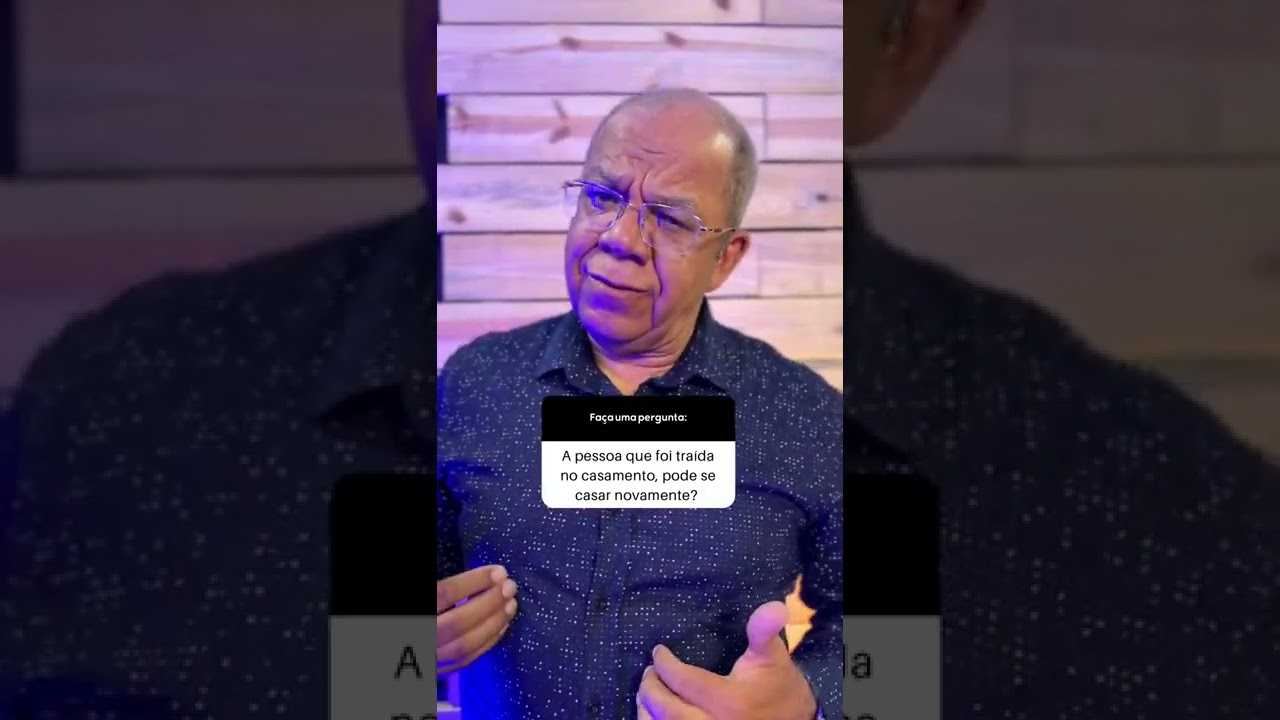A PESSOA TRA&Iacute;DA PODE CASAR DE NOVO? 😓 #SHORTS