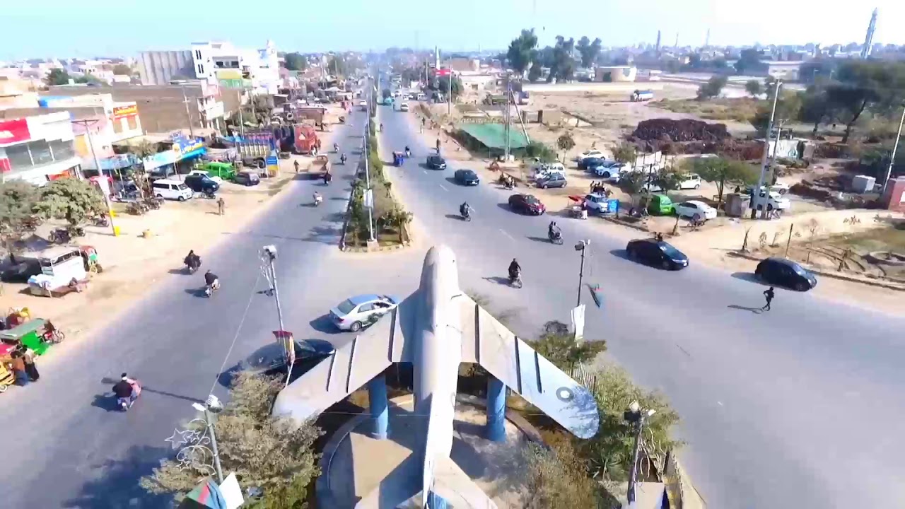 drone camera on shoot Vehari