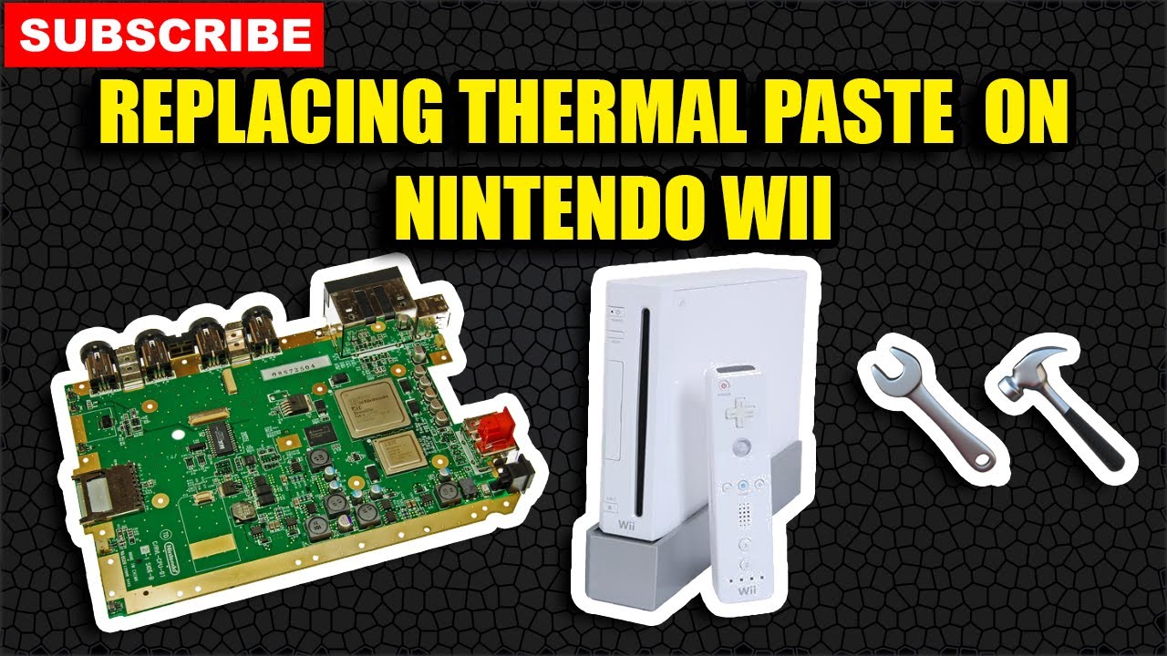 Replacing Thermal Paste On Nintendo Wii
