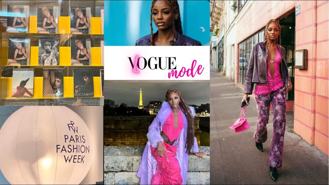 J'AI ETE PHOTOGRAPHIE PAR VOGUE MAGAZINE I VLOG MODE #PFW #Paris