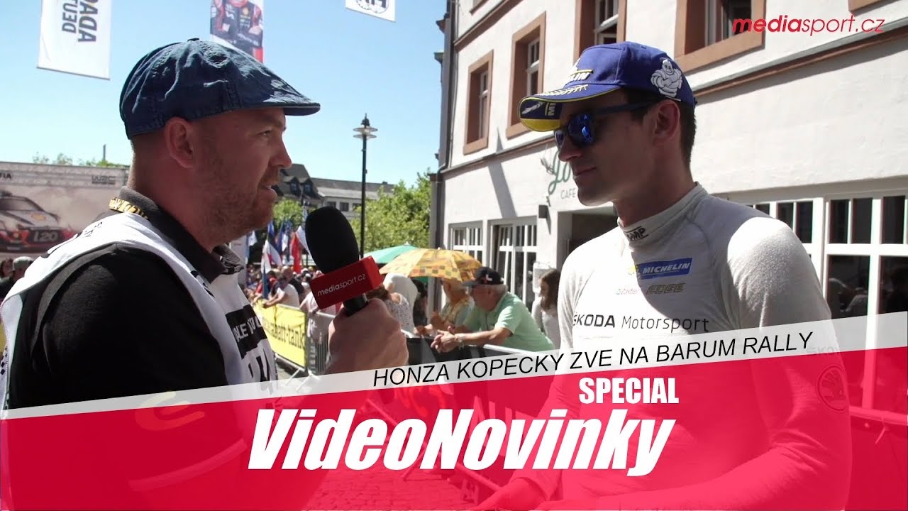 VideoNovinky Speciál - Honza Kopecký zve na Barum Rally