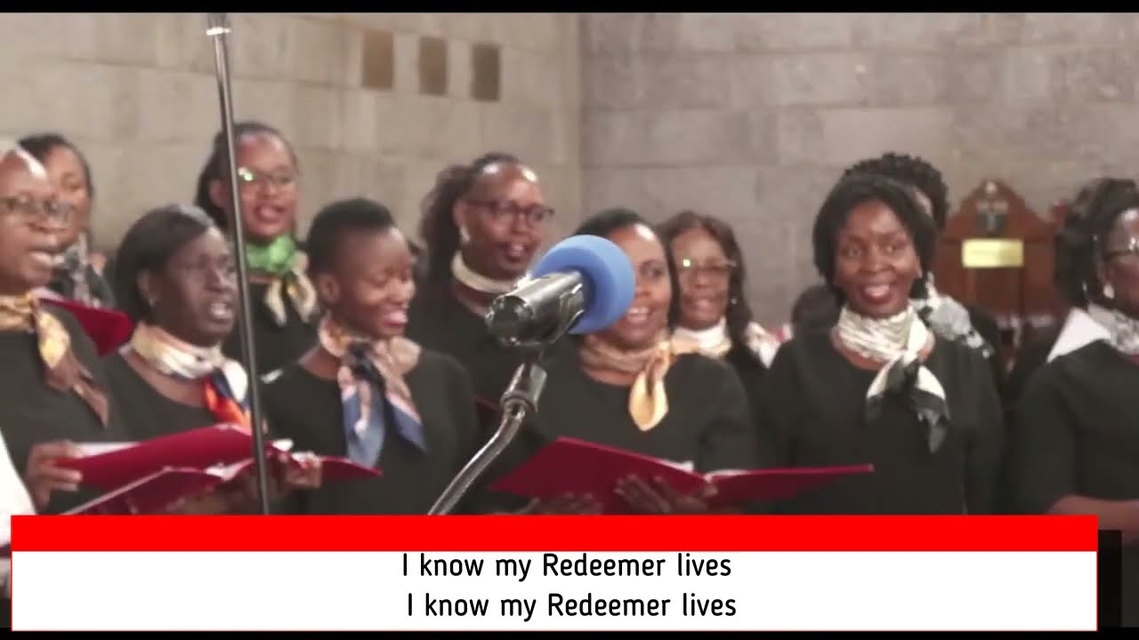 My Redeemer Lives|| Nicole Coleman Mullen || English Choir | ACK St. Stephen's Cathedral Jogoo Road
