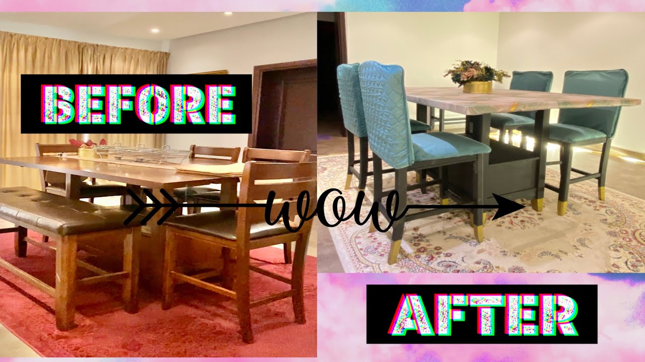 DINING CHAIR MAKEOVER | DIY