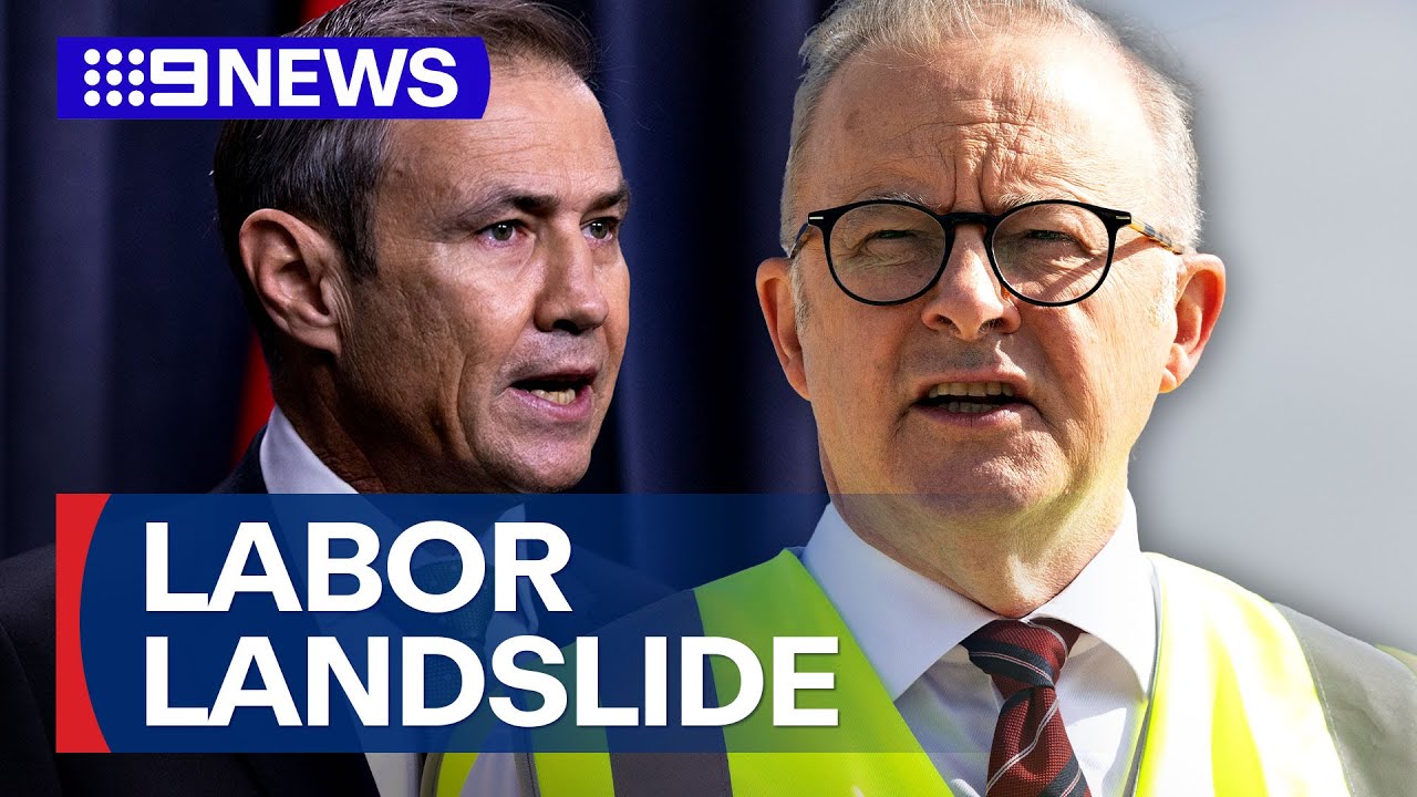 Hope for Albanese after WA election win | 9 News Australia