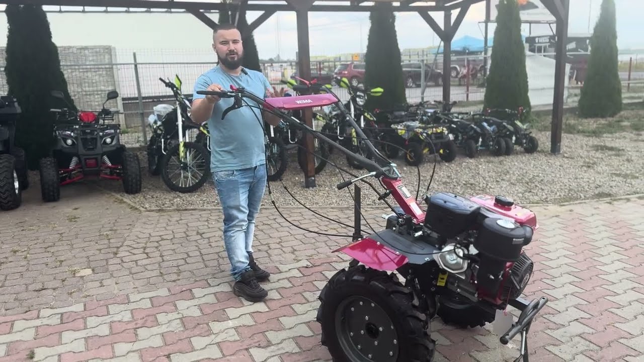 🔥MOCNY CIĄGNIK JEDNOOSIOWY WEIMA WM1100F-6 DIFF 13KM CZ.1 ⬅️🚚