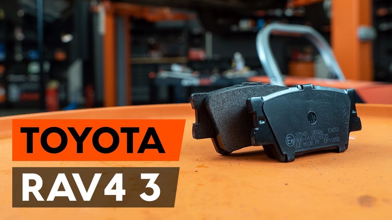 S&aring; byter du bromsbel&auml;gg bak p&aring; TOYOTA RAV 4 3 (XA30) [AUTODOC-LEKTION]