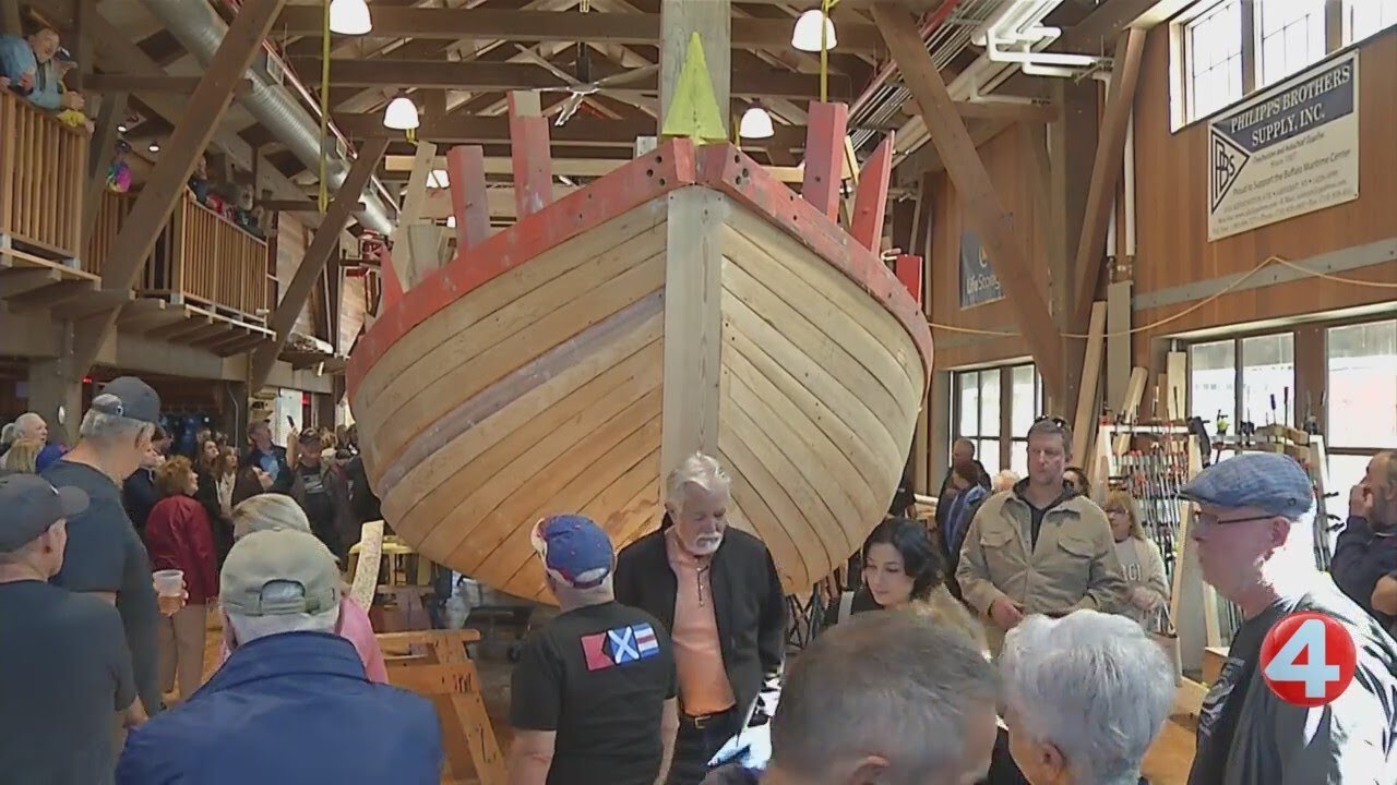 Erie Canal Boat Seneca Chief to embark on bicentennial voyage Wednesday