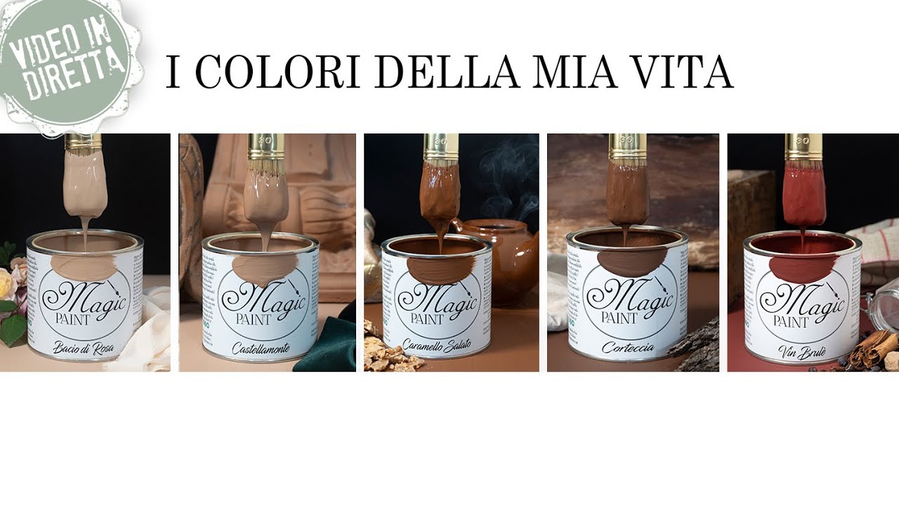 Nuovi colori Magic Paint! I colori della mia vita 162° SALOTTO DEL MERCOLEDI'