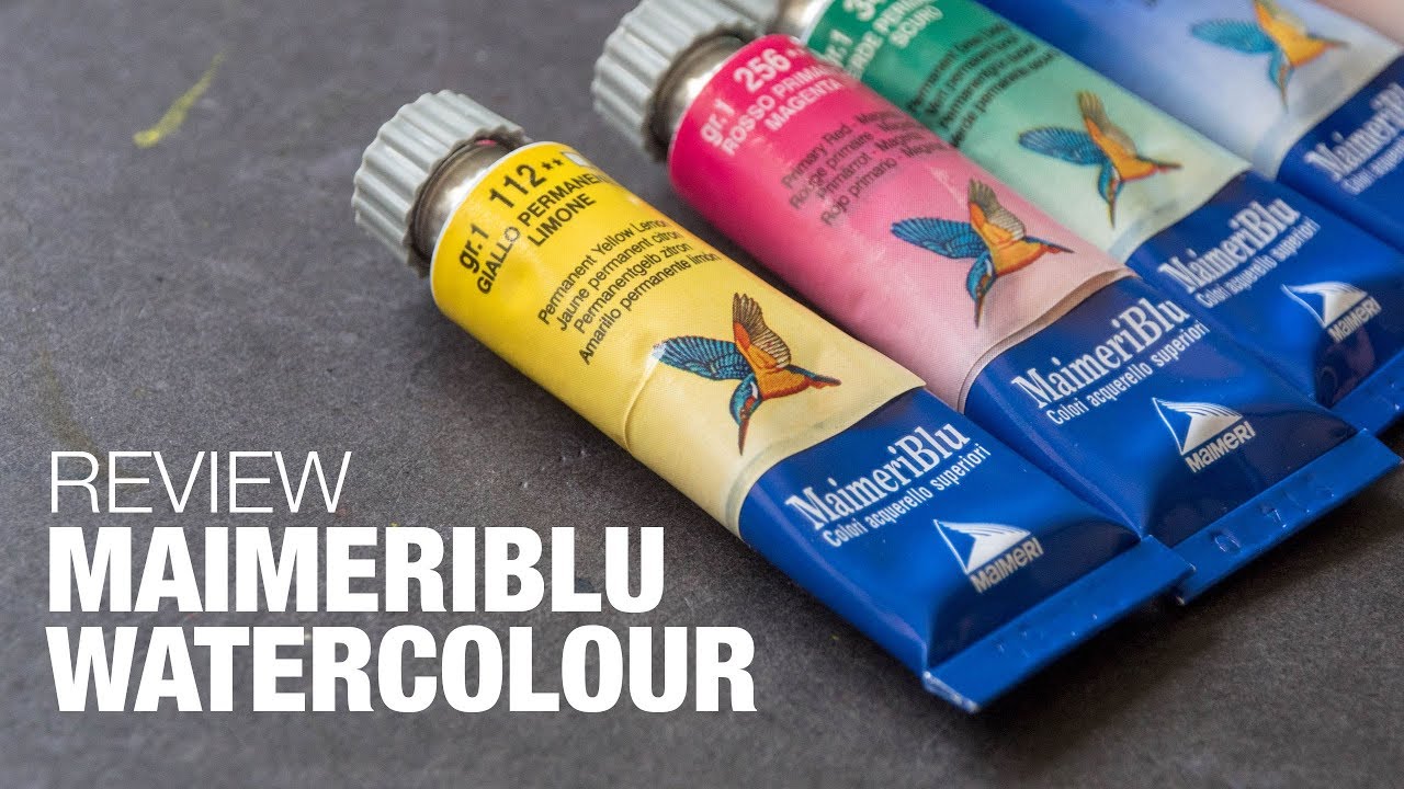 Review: MaimeriBlu Watercolor (Introductory Set of 6 tubes)