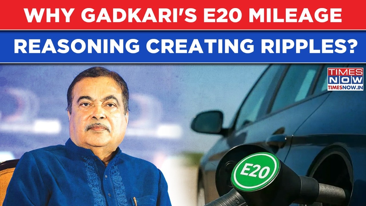 Nitin Gadkari's E20 Mileage Check Remark Creates Ripples As Minister Highlights Ethanol's Benefits