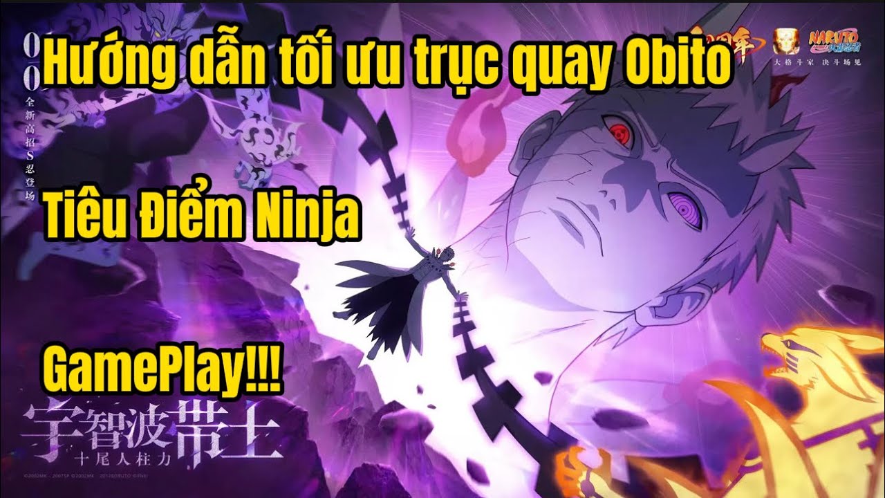 Hướng dẫn tối ưu trục quay và Cân 3 Với Uchiha Obito!!!