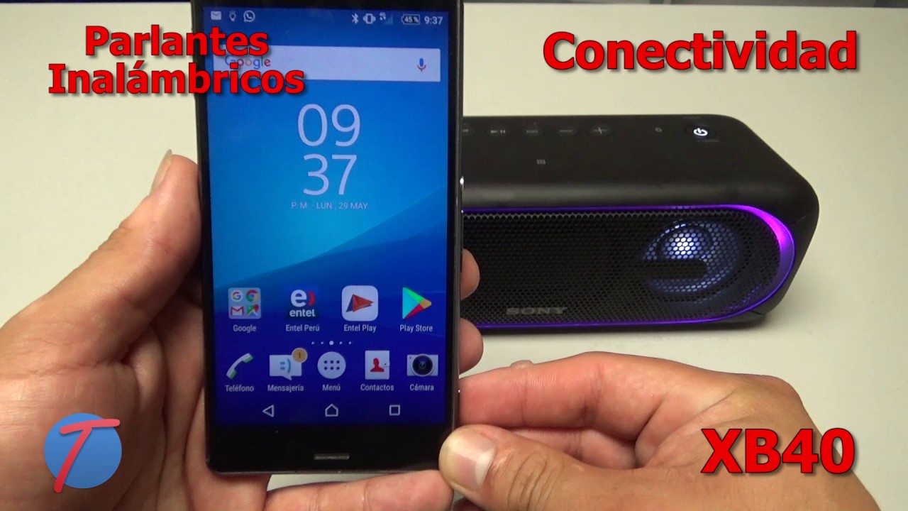Parlante Sony ExtraBass XB30 / XB40