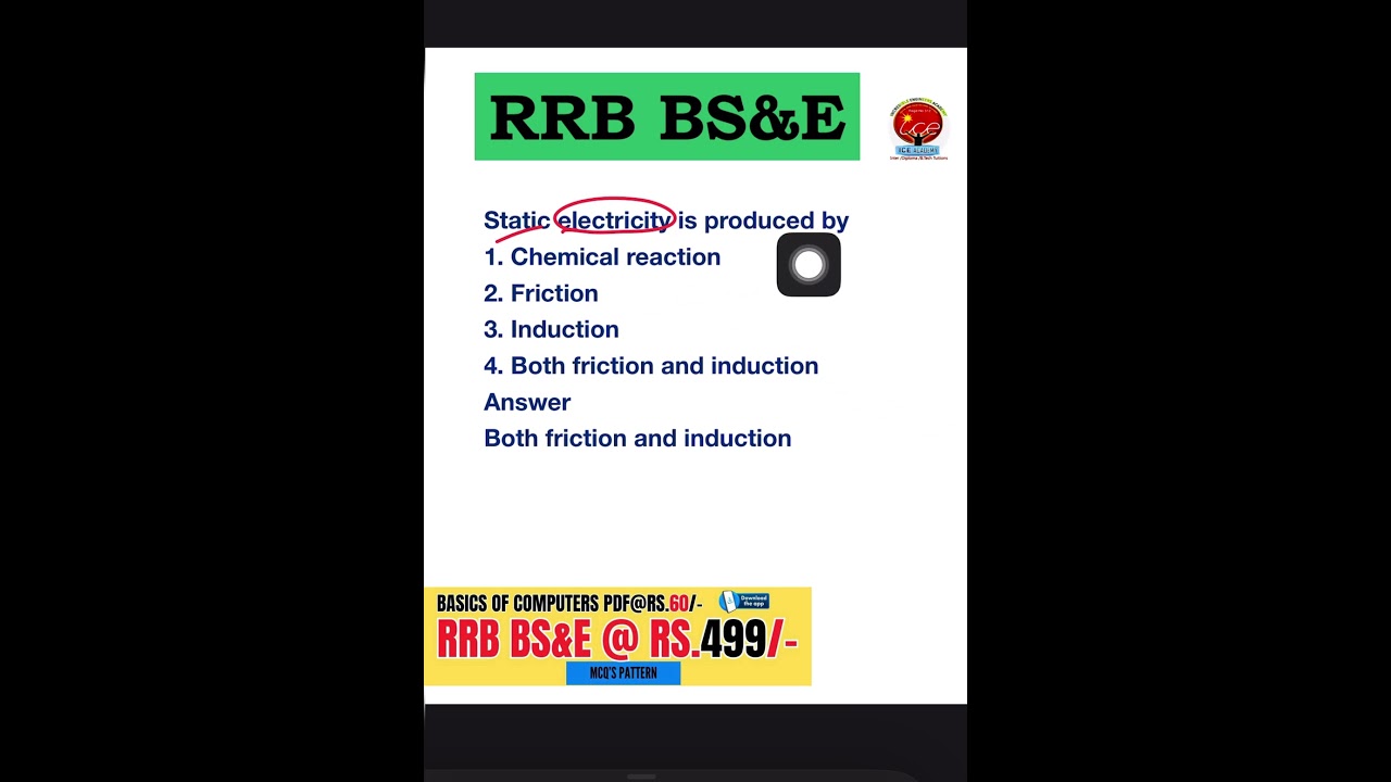RRB Exam 2024 | Basic Science & Engineering MCQs -14| Top Questions for Success! #railwayexam