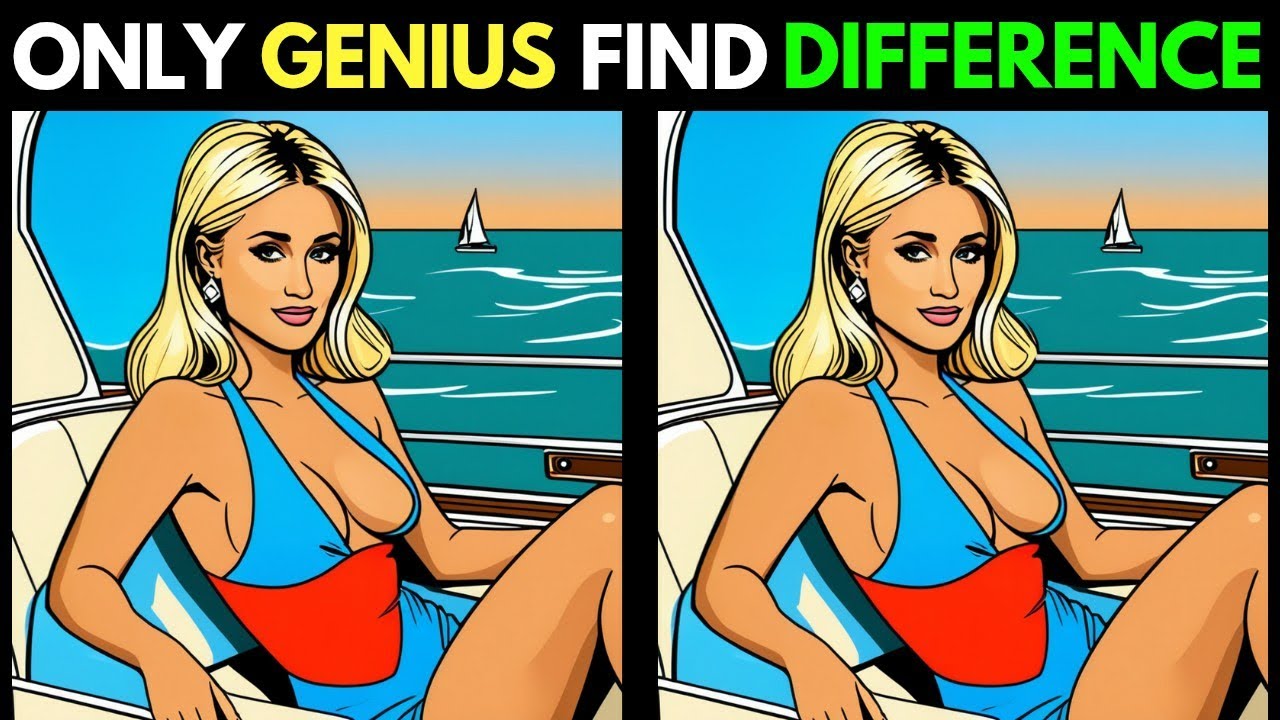 Spot The Difference: Only Genius Find Differences [ Find The Difference Number. 644 ]