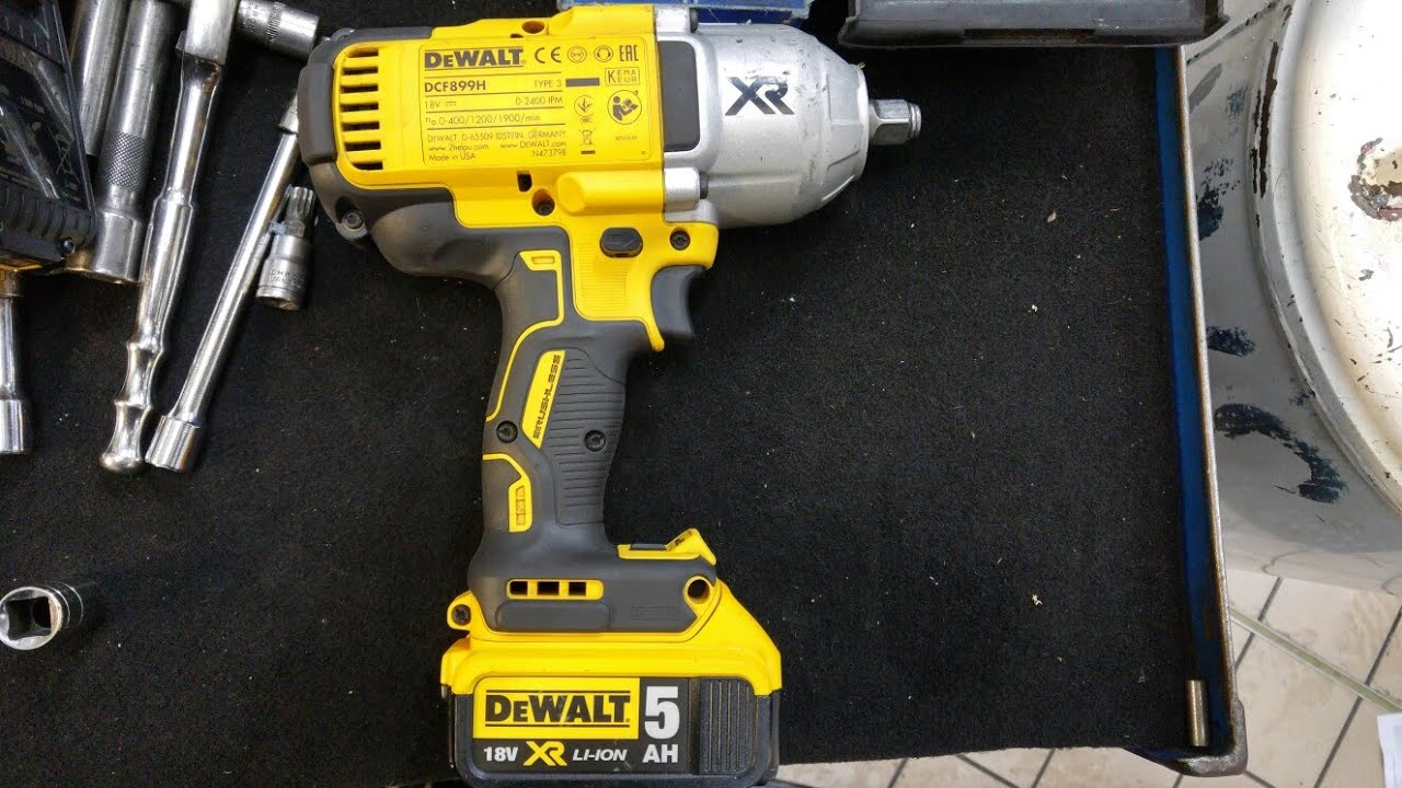 DEWALT Dcf899h klucz udarowy CORDLESS IMPACT WRENCH
