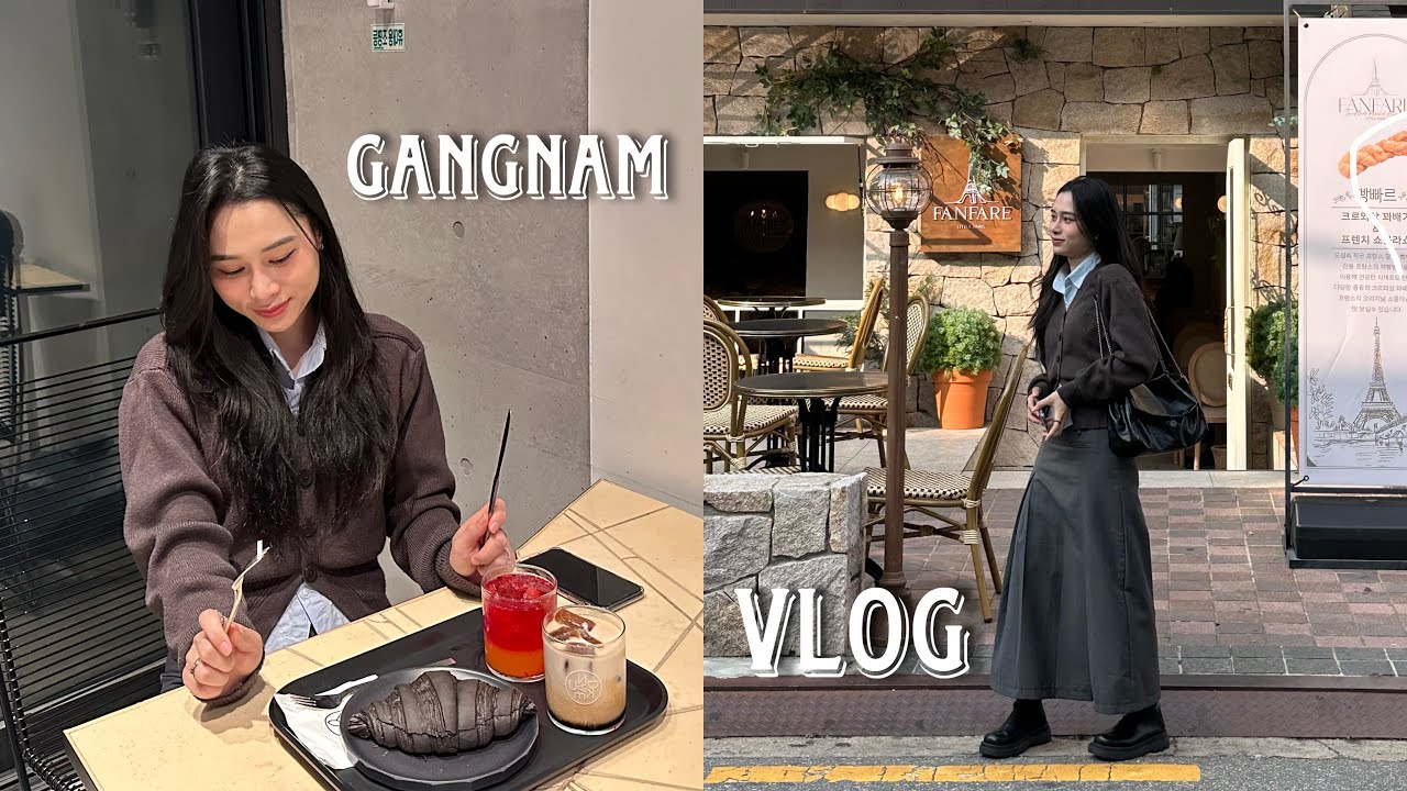 MINI VLOG| Nửa ngày ở gangnam