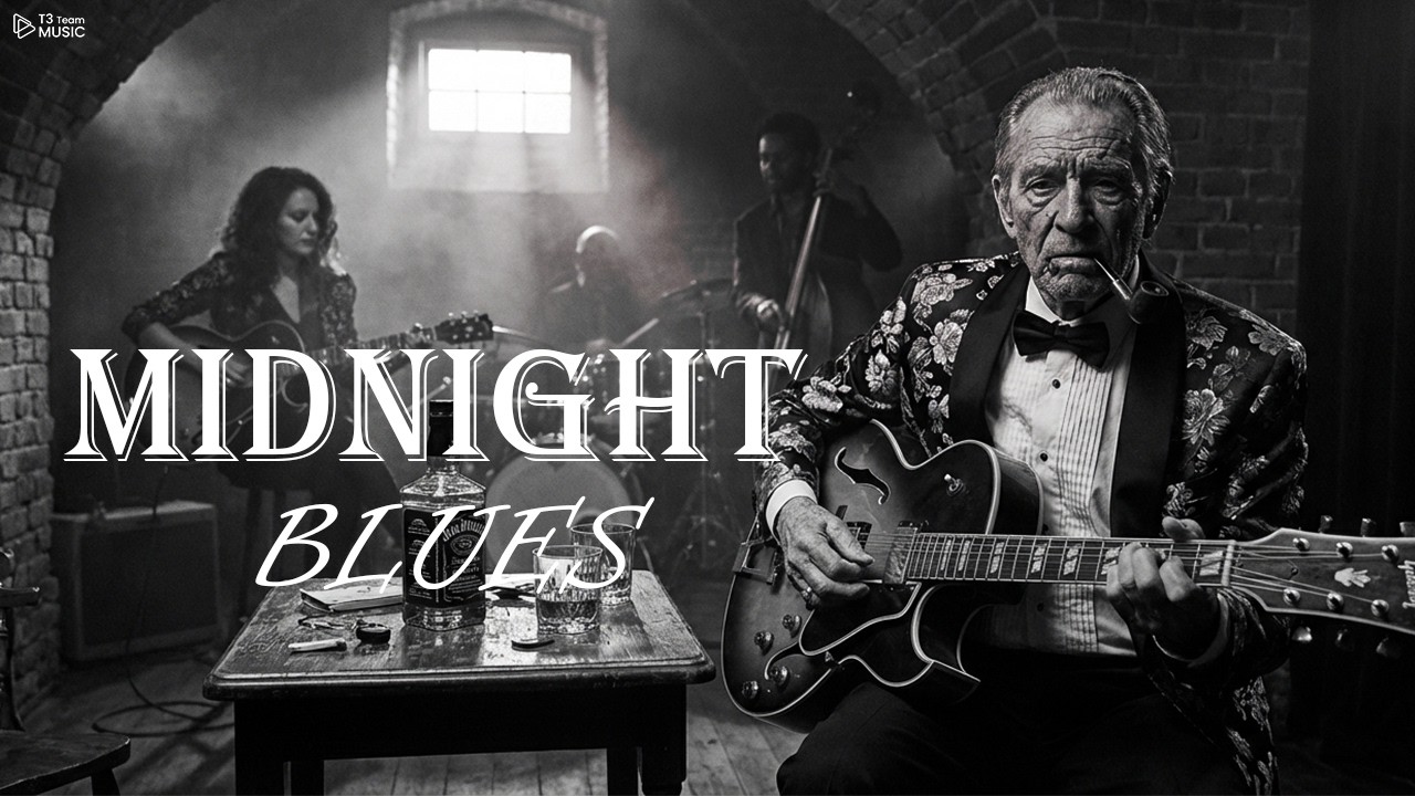 Midnight Heartbreak : Emotional Old School Blues Mix & Deep Reflection