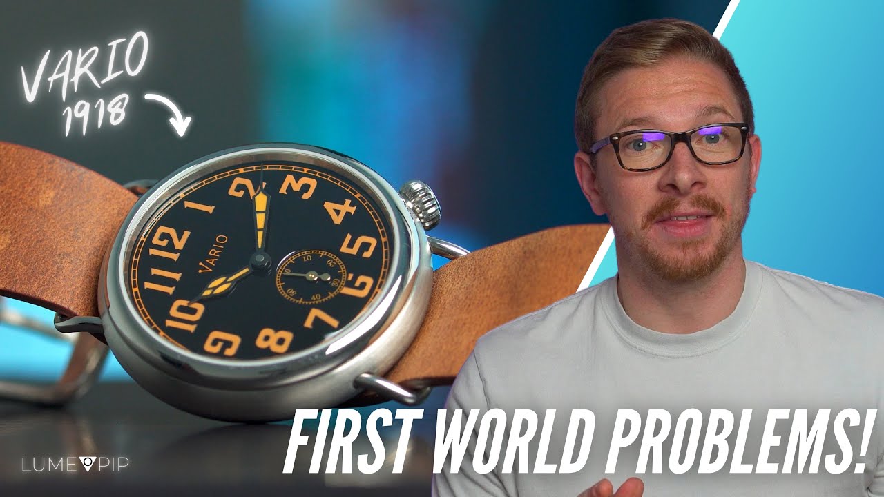 This is for the true field watch enthusiasts! | Vario 1918 Trench Review