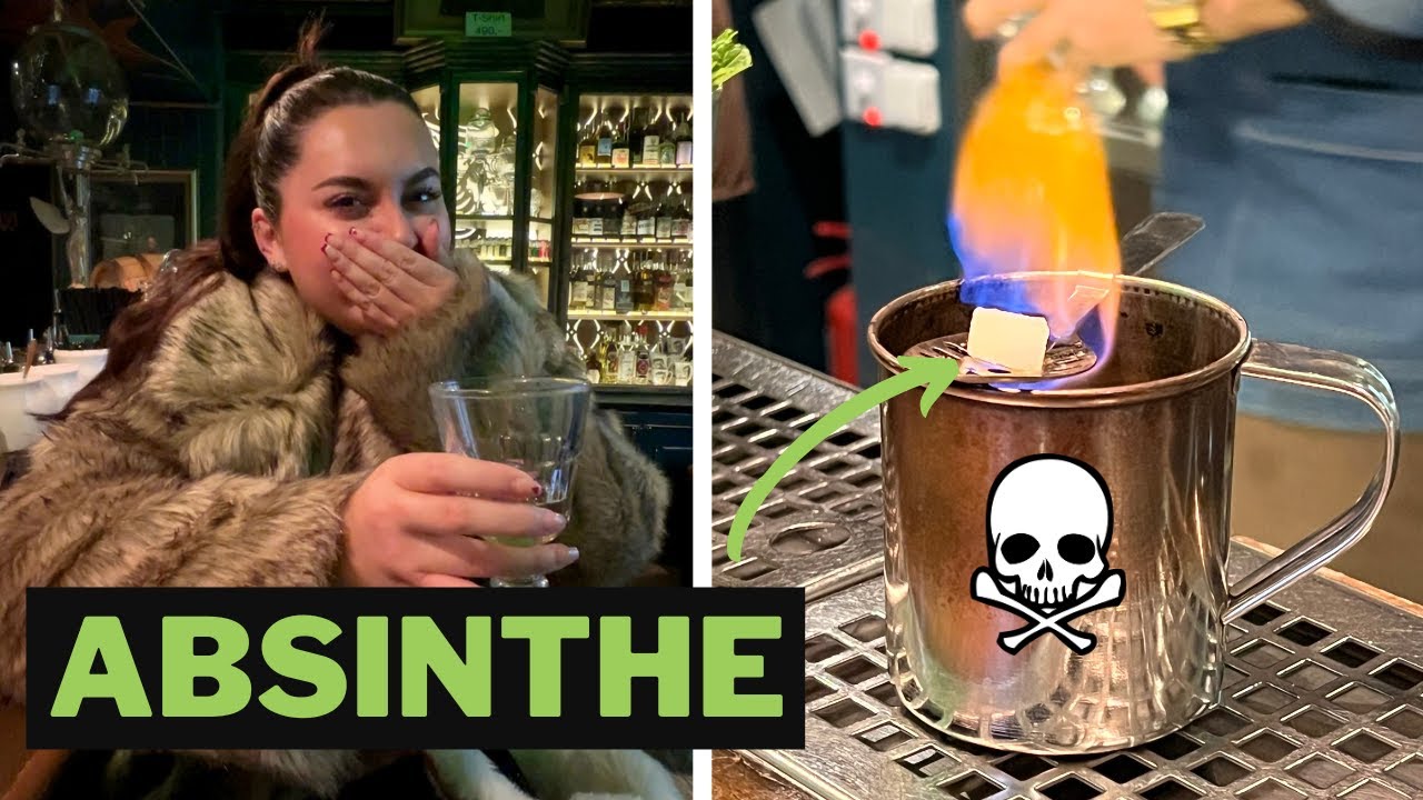 Trying Absinthe for the First Time in Prague | Czech Republic Vlog