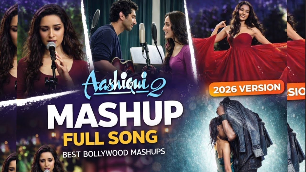 Aashiqui 2 Mashup – Full Romantic Mix | Best Bollywood Mashup 2026 | Shah’s Remix Studio