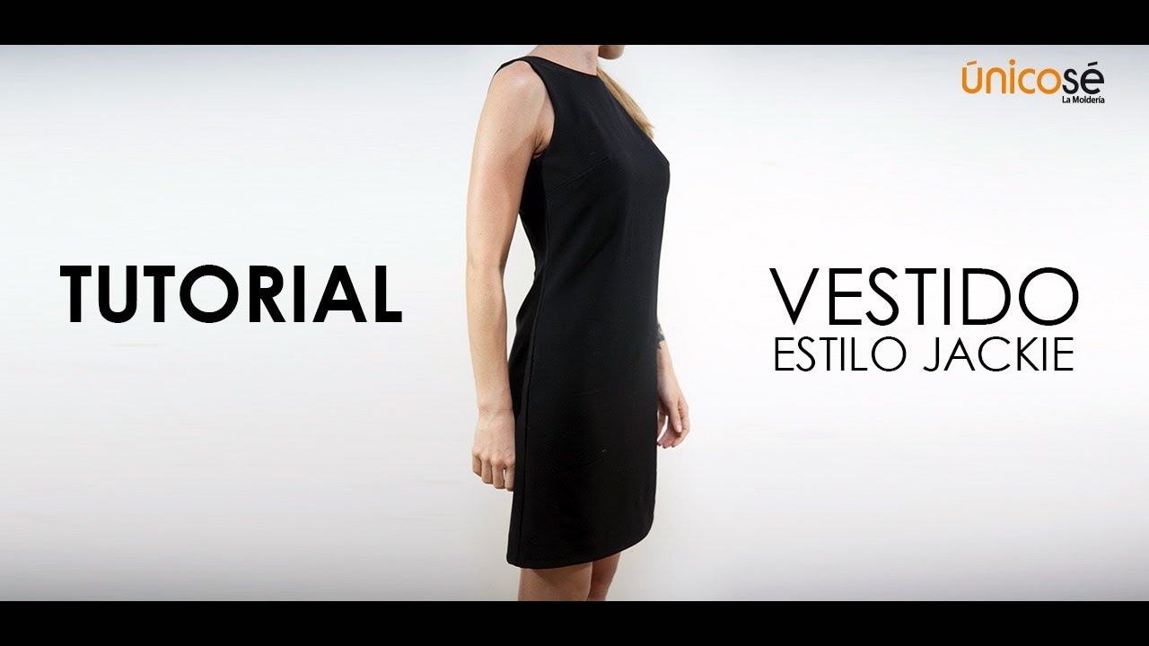 DIY COSTURA: Molde / Patrón Vestido Estilo Jackie 1606 TUTORIAL.