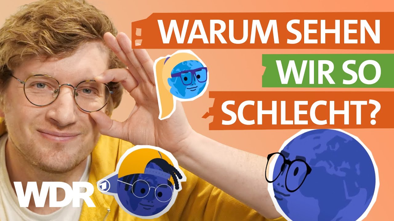 Wir tragen Brille: Darum können immer mehr Menschen nicht scharf sehen | neuneinhalb | WDR