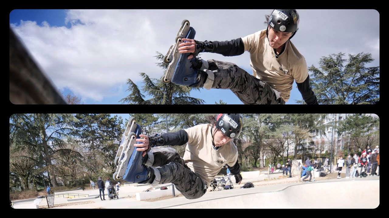 AMSports - Roller Freestyle au nouveau Skatepark de Dijon