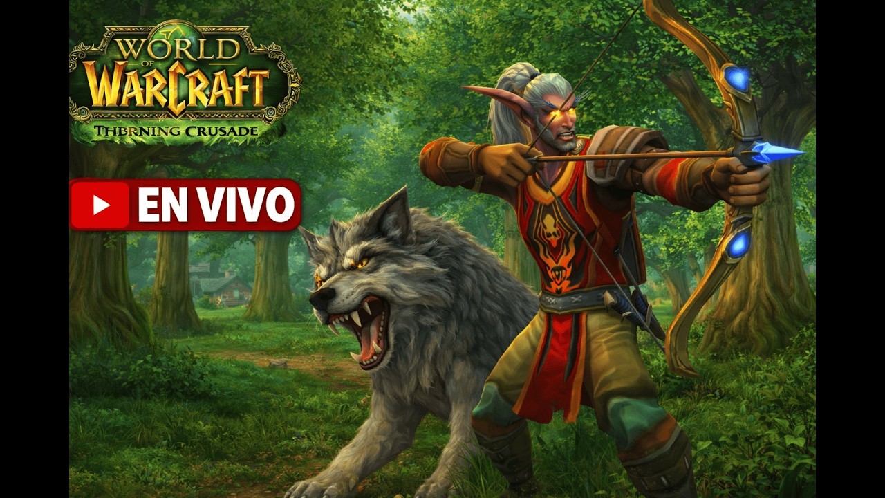 Subiendo Cazador en TBC Aniversario #tbc #wowclassic