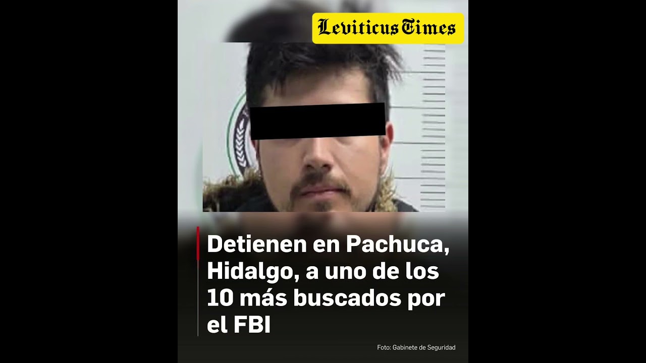 ￼￼ Alejandro Rosales Castillo, uno de los 10 m&aacute;s buscados por el FBI, fue detenido en Pachuca.