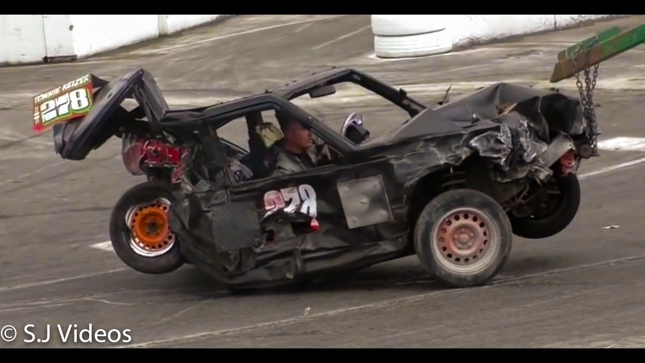 Best of 2016 Banger Racing Crashes