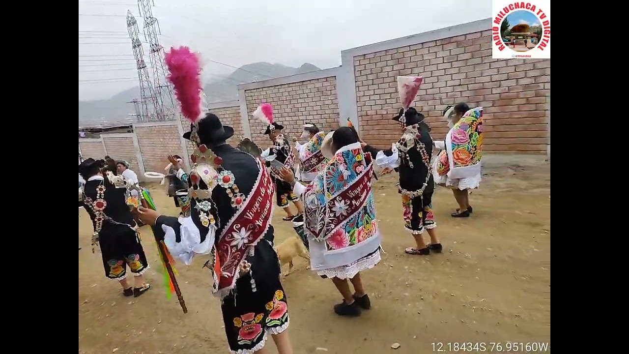 Chonguinada fiesta de Virgen de cocharcas 
