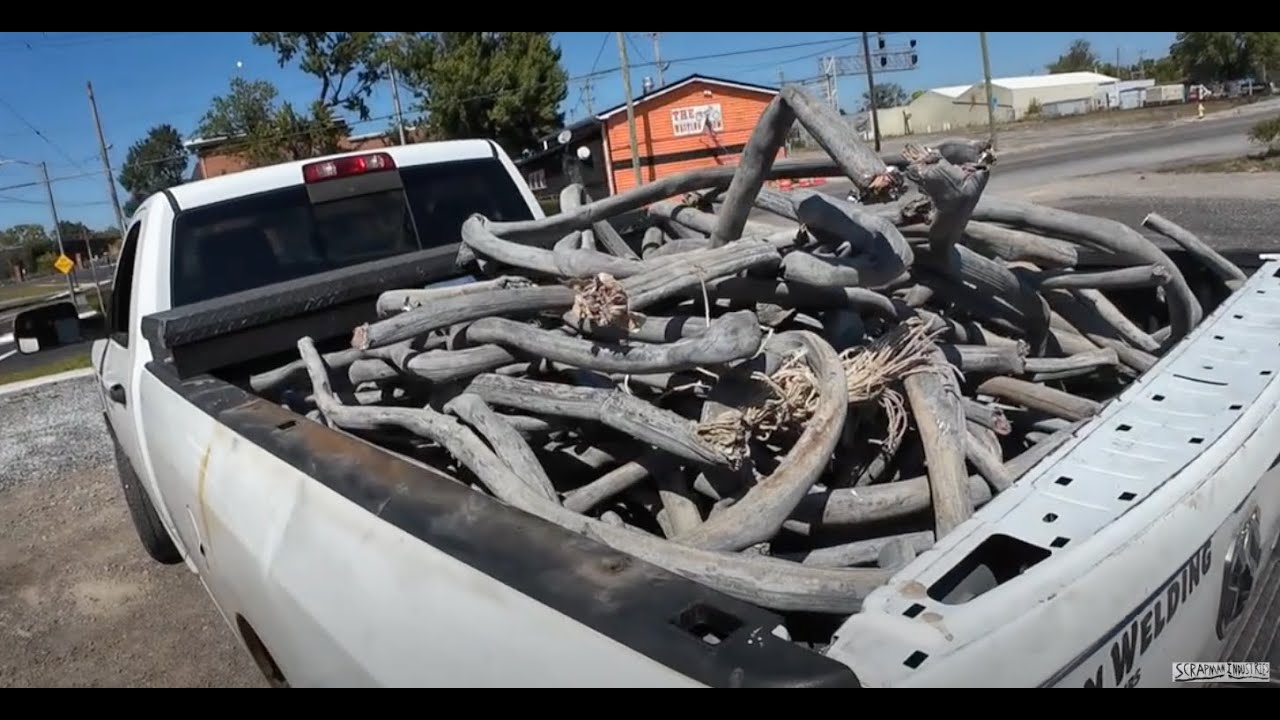 Finding $900 of scrap metal in 1 hour