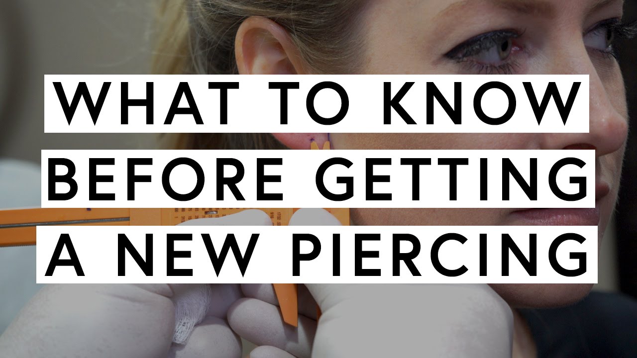 What To Know Before Getting A New Piercing | The Zoe Report by Rachel Zoe