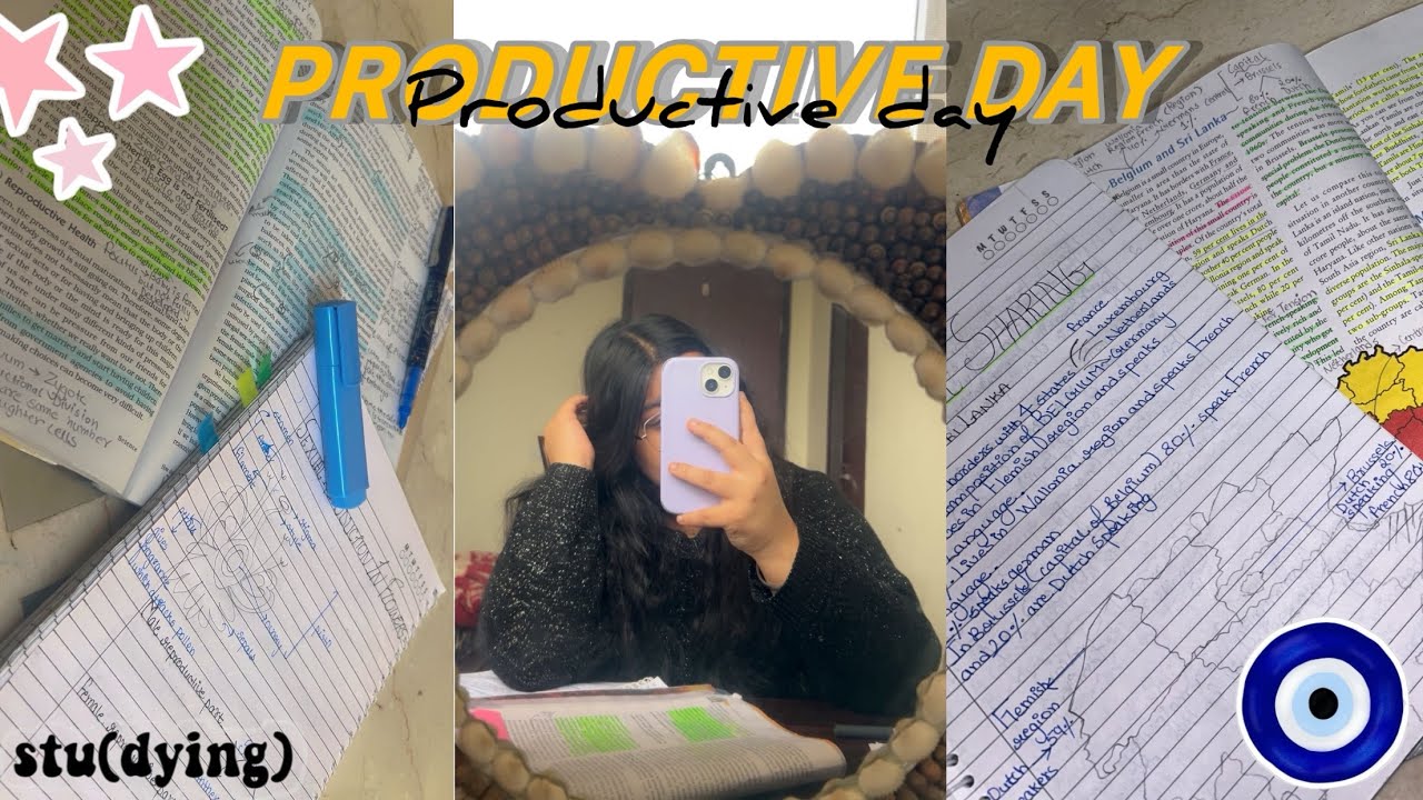 Prepare with me for SST PREBOARD📚✨(organising, studying, future plans etc)