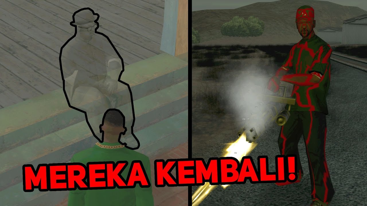 Diteror Sama HANTU HANTU Karakter GTA San Andreas!
