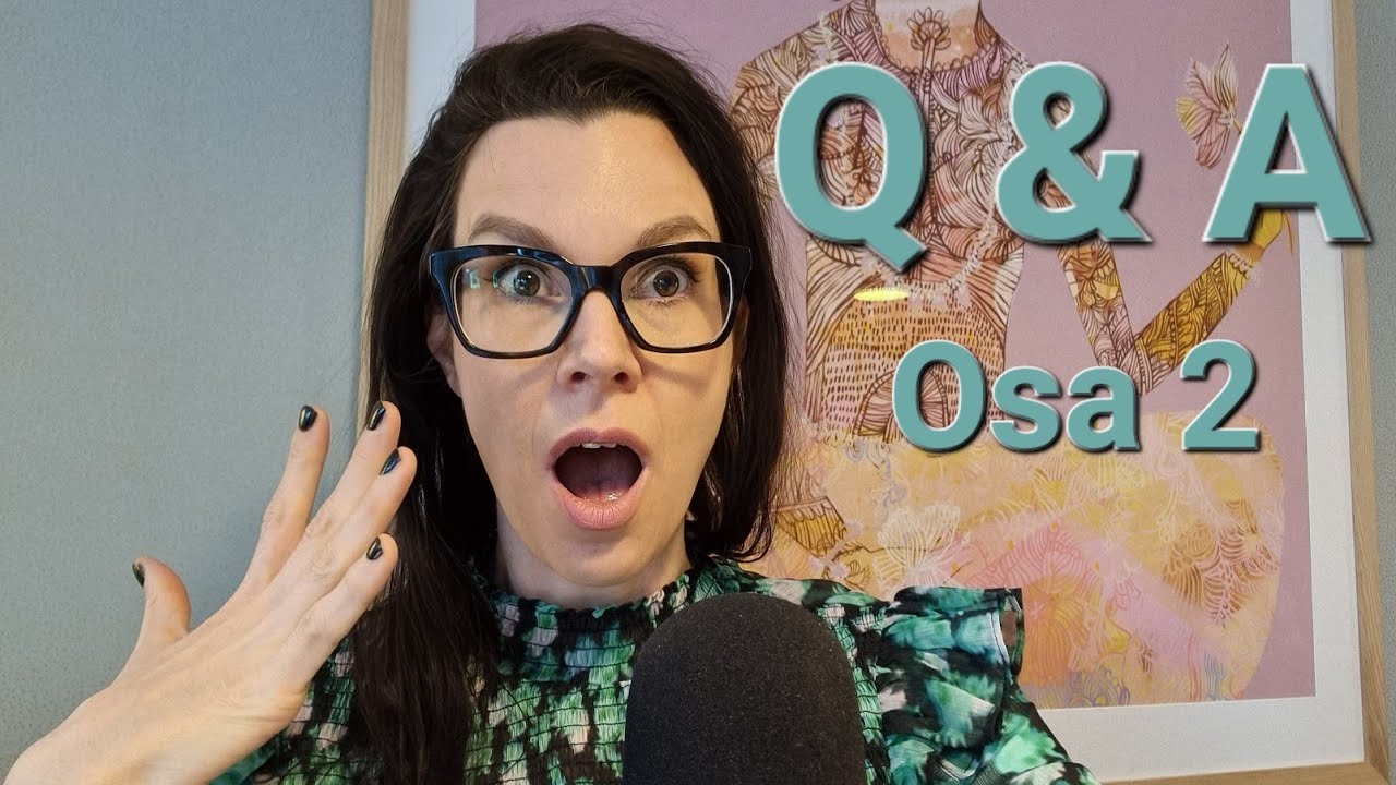 ASMR SUOMI / Q & A, osa 2! Vihdoin!