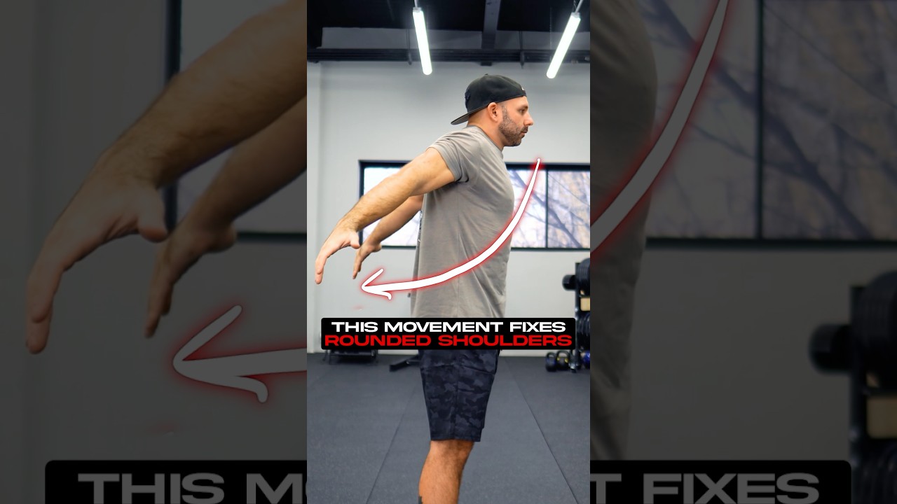 This movement fixes rounded shoulders